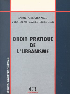 cover image of Droit pratique de l'urbanisme
